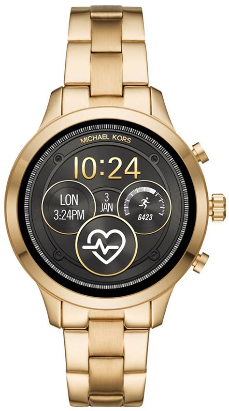 what features michael kors smartwatch rose gold|michael kors mkt5045 smartwatch.